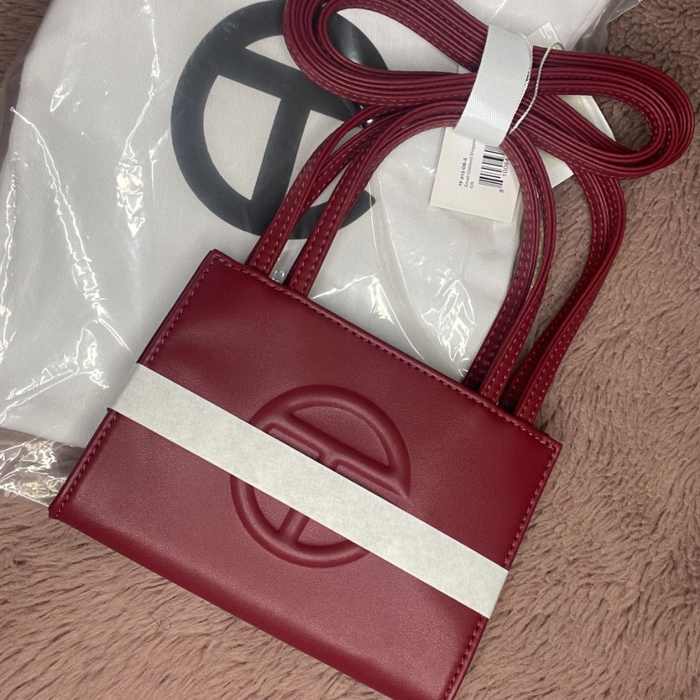 Telfar Oxblood Shopper - Small